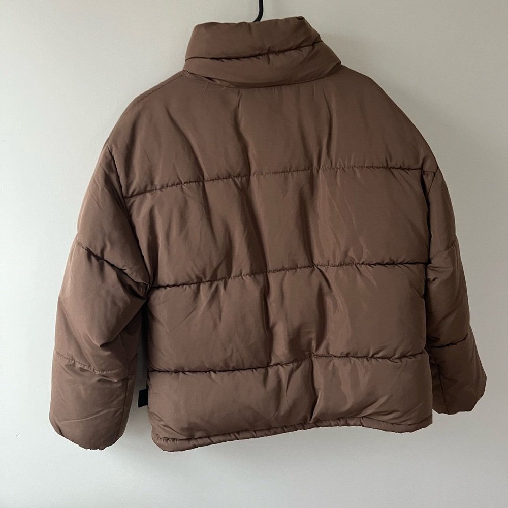 Brown puffer jacket - Picture 5 of 5